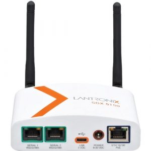 Lantronix SGX 5150 IoT Gateway Device - 256 MB - Twisted Pair - 1 x Network (RJ-45) - 1 x USB - 2 x Serial Port - 10/100Base-TX - SGX5150225JS