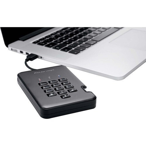 iStorage diskAshur PRO2 SSD 2 TB Secure Solid State Drive | FIPS Level 3 | Password Protected | Dust/Water-resistant. IS-DAP2-256-SSD-2000-C-X - Thin Client Device Supported - USB 3.2 - IS-DAP2-256SSD2000CX - Image 8