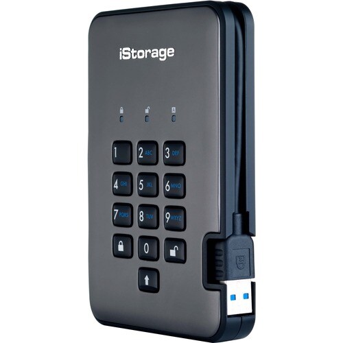 iStorage diskAshur PRO2 SSD 2 TB Secure Solid State Drive | FIPS Level 3 | Password Protected | Dust/Water-resistant. IS-DAP2-256-SSD-2000-C-X - Thin Client Device Supported - USB 3.2 - IS-DAP2-256SSD2000CX - Image 6