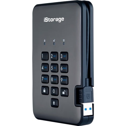iStorage diskAshur PRO2 SSD 4 TB Secure Solid State Drive | FIPS Level 3 | Password Protected | Dust/Water-resistant. IS-DAP2-256-SSD-4000-C-X - Thin Client Device Supported - USB 3.2 - IS-DAP2-256SSD4000CX - Image 6