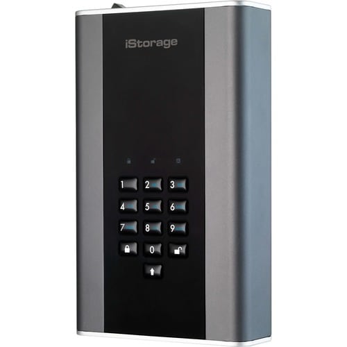 iStorage diskAshur DT2 12 TB Secure Encrypted Desktop Hard Drive | FIPS Level-3 | Password protected | Dust/Water Resistant. IS-DT2-256-12000-C-X - Thin Client Device Supported - USB 3.2 - IS-DT2-256-12000-C-X - Image 3