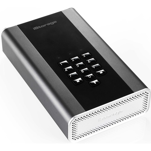 iStorage diskAshur DT2 12 TB Secure Encrypted Desktop Hard Drive | FIPS Level-3 | Password protected | Dust/Water Resistant. IS-DT2-256-12000-C-X - Thin Client Device Supported - USB 3.2 - IS-DT2-256-12000-C-X - Image 5
