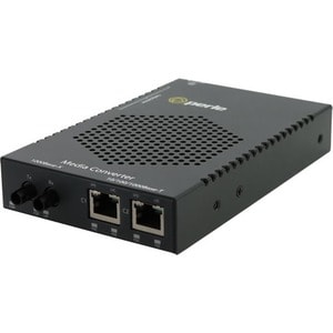 Perle Systems S-1110DHP-ST40 MEDIA CONVERTER 10/100/1000 DUAL ST 40 KM HI-POE 05079714