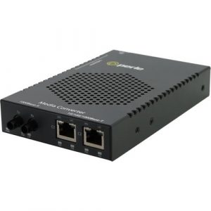 S-1110DHP-ST10 MEDIA CONVERTER 10/100/1000 DUAL ST 10 KM HI-POE - 5079694