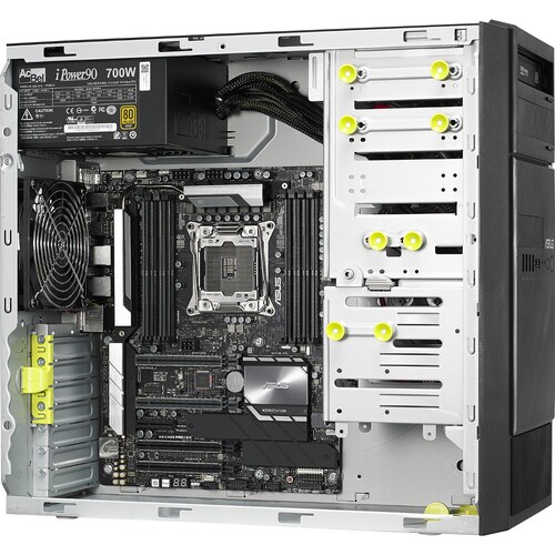 Asus Barebone System - Socket R4 LGA-2066 - 1 x Processor Support - Intel C422 Chip - 512 GB DDR4 SDRAM DDR4-2666/PC4-21300 Maximum RAM Support - 8 - ESC700 G4 - Image 8