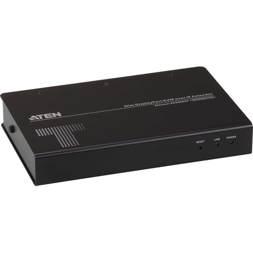 ATEN Slim DisplayPort Single Display KVM over IP Transmitter - 1 Computer(s) - 1920 x 1200 Maximum Video Resolution - 1 x Network (RJ-45) - 1 x USB - KE9900ST