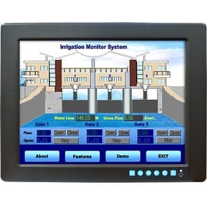 12.1IN XGA WT IND MONITOR W/ RESISTIVE TOUCHSCREEN - FPM-3121G-R3BE