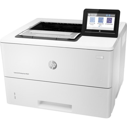 HP LaserJet Enterprise M507 M507dng Desktop Laser Printer - Monochrome - 45 ppm Mono - 1200 x 1200 dpi Print - Automatic Duplex Print - 650 Sheets Input - 1PV89A#201 - Image 9