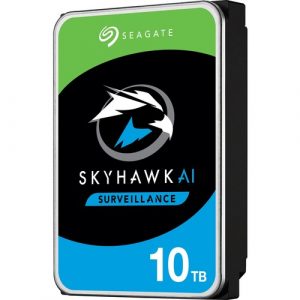 Seagate SkyHawk AI ST10000VE0008 10 TB Hard Drive - 3.5" Internal - SATA (SATA/600) - 5 Year Warranty ST10000VE0008