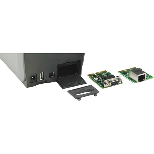 Zebra ZD410 Desktop Direct Thermal Printer - Monochrome - Wall Mount - Label Print - USB - Bluetooth - Near Field Communication (NFC) - 2.20" Print Width - - ZD41022-D01000EZ - Image 5