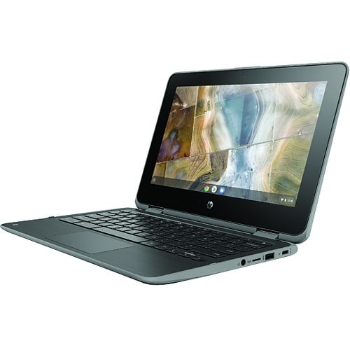 HP Chromebook x360 11 G2 EE 11.6" Touchscreen Convertible 2 in 1 Chromebook - Intel Celeron N4100 - 4 GB - 32 GB Flash Memory - English Keyboard - 7EJ84US#ABA - Image 2
