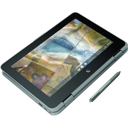 HP Chromebook x360 11 G2 EE 11.6" Touchscreen Convertible 2 in 1 Chromebook - Intel Celeron N4100 - 4 GB - 32 GB Flash Memory - English Keyboard - 7EJ84US#ABA - Image 4