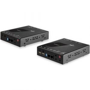 StarTech.com HDMI KVM Extender over IP Network - 4K 30Hz HDMI and USB over IP LAN or Cat5e/Cat6 Ethernet (100m/330ft) - Remote KVM Console - HDMI KVM Extender - SV565HDIP
