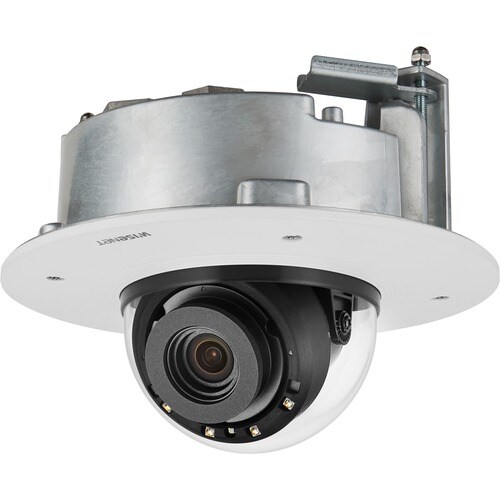Wisenet XND-8081RF 5 Megapixel HD Network Camera - Monochrome, Color - Dome - White - 164.04 ft Infrared Night Vision - MJPEG, H.264, H.265 - 2560 x 1920 - XND-8081RF