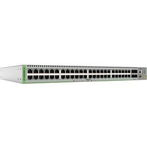 Allied Telesis 48PORT 10/100/1000T 4PORT 100/ 1000X SFP GB ENET MANAGED SW 1FIXED AT-GS980M/52-10