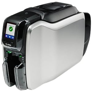 Zebra ZC300 Single Sided Desktop Dye Sublimation/Thermal Transfer Printer - Color - Card Print - USB - Wireless LAN - 3.6 Second Mono - 18 Second Color - - ZC31-000W000US00 - Image 2