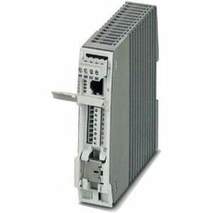 Perle INJ 2101-T DIN Rail PoE Injector - 24 V DC, 48 V DC Input - 1 x RJ-45 Input Port(s) - 40 W - Gray 27030118 - 27030118
