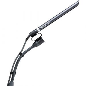 AKG C747 V11 Wired Condenser Microphone - 30 Hz to 18 kHz - Hyper-cardioid - Shotgun, Shock Mount, Gooseneck, Clamp Mount, Stand Mountable - XLR 2226H00110 - 2226H00110