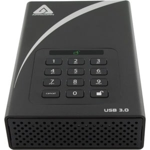 16TB PADLOCK DT SECURE USB 3.0 HDD HW ENCRYPTED - ADT-3PL256-16TB - Image 3