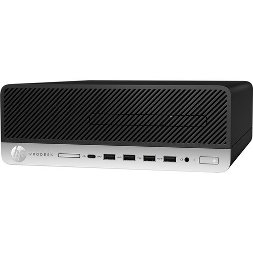 HP Business Desktop ProDesk 600 G5 Desktop Computer - Intel Core i3 9th Gen i3-9100 - 8 GB - 500 GB HDD - Small Form Factor - 8RF28US#ABA - Image 2
