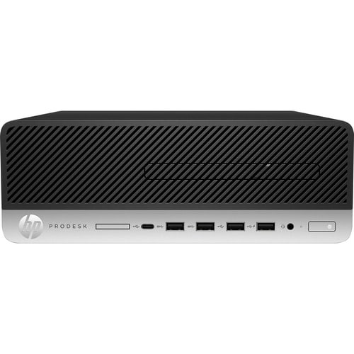 HP Business Desktop ProDesk 600 G5 Desktop Computer - Intel Core i3 9th Gen i3-9100 - 8 GB - 500 GB HDD - Small Form Factor - 8RF28US#ABA