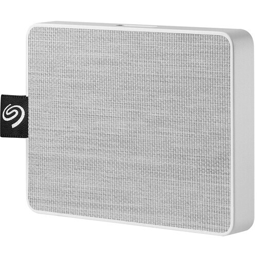 Seagate One Touch STJE1000402 1 TB Portable Solid State Drive - External - White - Notebook Device Supported - USB 3.0 Type B - 400 MB/s Maximum Read - STJE1000402