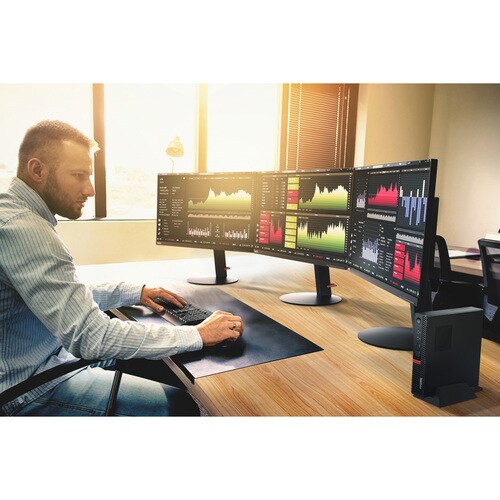 Lenovo ThinkStation P330 30CF002NUS Workstation - 1 Core i5 9th Gen i5-9500T - 16 GB - 512 GB SSD - Tiny - Windows 10 Pro 64-bit - 1 - 30CF002NUS - Image 12