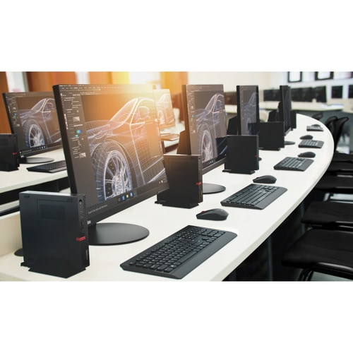 Lenovo ThinkStation P330 30CF002NUS Workstation - 1 Core i5 9th Gen i5-9500T - 16 GB - 512 GB SSD - Tiny - Windows 10 Pro 64-bit - 1 - 30CF002NUS - Image 13