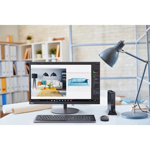 Lenovo ThinkStation P330 30CF002NUS Workstation - 1 Core i5 9th Gen i5-9500T - 16 GB - 512 GB SSD - Tiny - Windows 10 Pro 64-bit - 1 - 30CF002NUS - Image 15