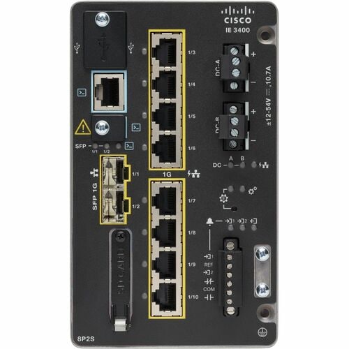 Cisco CATALYST IE3400 RUGGED SERIES MODULAR SYST POE NE IE-3400-8P2S-E