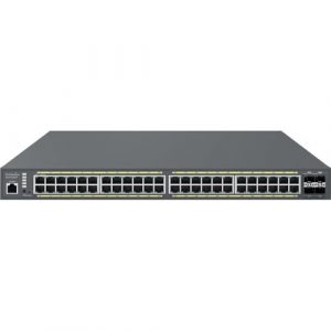 Engenius Tech 48PORT CLOUD MANAGED 1U RM 19GBE L2 POE+ SW 4X10GB SFP+ 3AT ECS1552FP