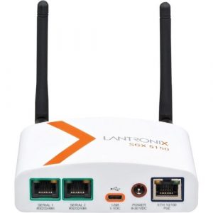 Lantronix SGX 5150 XL Wireless IoT Gateway - 256 MB - Twisted Pair - 1 x Network (RJ-45) - 1 x USB - 2 x Serial Port - - SGX51502N5ES