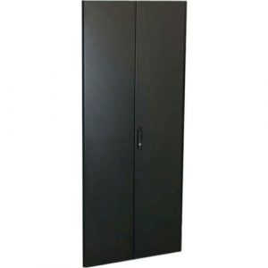 42U X 600W SPLIT SOLID DOORS RAL 7021 UP TO 6 WEEK LEAD TIME - E42605S