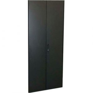 42U X 800W SPLIT SOLID DOORS RAL 7021 UP TO 6 WEEK LEAD TIME - E42805S