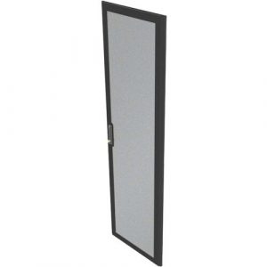 48U X 600W SINGLE PERFORATED DOOR RAL 7021 - E48602P