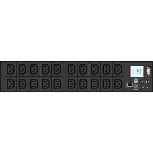 1PH 230V AC 16A 20XC13 IEC60320 C20REAR OUTLET METERED/SWITCHED 2U - PX3-5440CR - Image 2