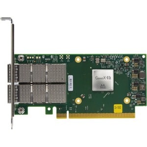 NVIDIA MCX623106AC-CDAT ConnectX-6 Dx EN Adapter Card 100GbE Crypto Enabled - PCI Express 4.0 x16 - 2 Port(s) - Optical Fiber - 100GBase-X, 50GBase-X, 25GBase-X, 10GBase-X, 1000Base-X - - MCX623106AC-CDAT