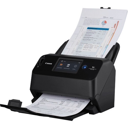 Canon imageFORMULA DR-S150 Sheetfed Scanner - 600 dpi Optical - 24-bit Color - 8-bit Grayscale - 45 ppm (Mono) - 45 ppm (Color) - Duplex Scanning - USB - 4044C002 - Image 3