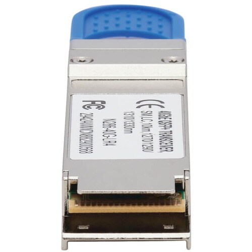 Eaton Tripp Lite Series Cisco-Compatible QSFP-40G-LR4 QSFP+ Transceiver - 40GBase-LR4, Singlemode LC, 1270-1330 nm, 10 km - For Optical Network, Data Networking - 1 LC Female Duplex 40GBase-LR4 - N286-40G-LR4 - Image 4