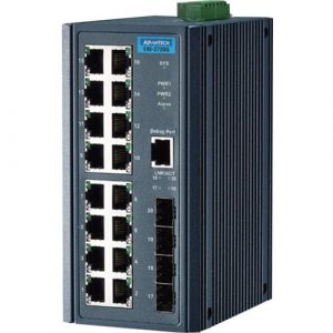 16G+4SFP PORT UNMANAGED ETHERN SWITCH NEMA TS2 FOR TRAFFIC CONTROL - EKI-2720G-4F-AE