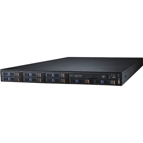 Advantech 1U Storage Chassis for EATX/ATX Server Board with 8 Hot-swap Drive Bays - Rack-mountable - 1U - 9 x Bay - 1 x 650 W - Power - HPC-8108-65RA1