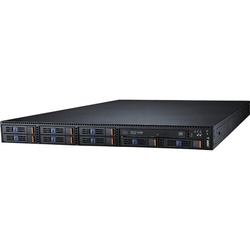 Advantech 1U Storage Chassis for EATX/ATX Server Board with 8 Hot-swap Drive Bays - Rack-mountable - 1U - 9 x Bay - 1 x 850 W - Power - HPC-8108-85ZA1