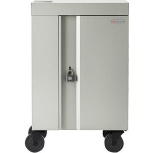 24-UNIT CUBE CART MINI FOR DEVICES UP TO 45W CONCRETE - TVCM24PAC-CT - Image 2