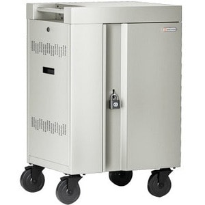 24-UNIT CUBE CART MINI FOR DEVICES UP TO 45W CONCRETE - TVCM24PAC-CT