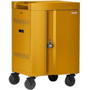 24-UNIT CUBE CART MINI FOR DEVICES UP TO 45W MUSTARD - TVCM24PAC-MUS