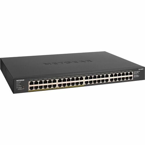 48PORT GIGABIT ETHERNET UNMANAGED POE+ - GS348PP-100NAS - Image 2