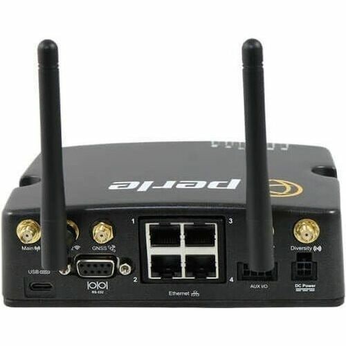 Perle IRG5541+ Wi-Fi 5 IEEE 802.11a/b/g/n/ac 2 SIM Cellular Modem/Wireless Router - 4G - LTE 2100, LTE 1900, LTE 1800, LTE 850, LTE 2600, LTE 900, LTE 700, - 8000404