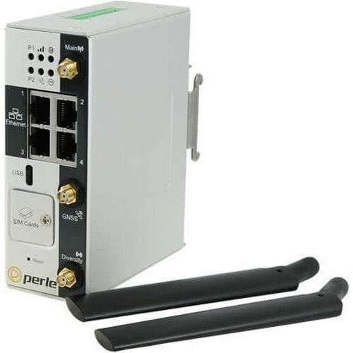 Perle 2 SIM Cellular, Ethernet Wireless Router - 4G - LTE 2100, LTE 1900, LTE 1800, LTE 850, LTE 2600, LTE 900, LTE 700, LTE 800, LTE 2300, - 8000220