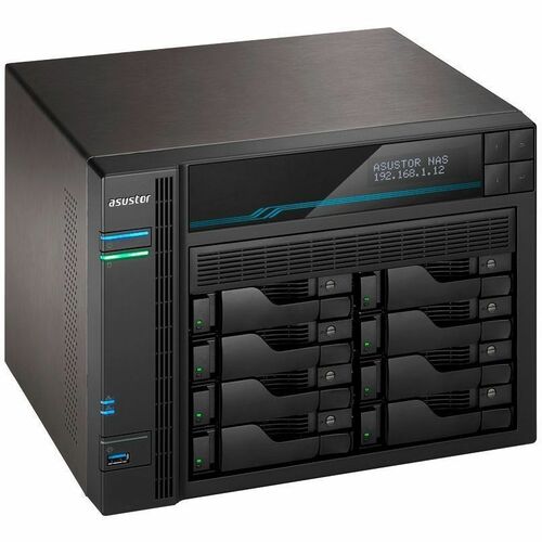 Asustor Lockerstor 8 AS6508T - 8 Bay NAS, 2.1GHz Quad-Core, 2 M.2 NVMe SSD Slot, 10GbE Port, 2.5GbE Port, 8GB RAM DDR4, Enterprise Network Attached Storage (Diskless) - - AS6508T - Image 5