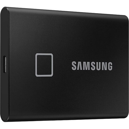 Samsung T7 MU-PC1T0K/WW 1 TB Portable Solid State Drive - External - PCI Express NVMe - Black - Gaming Console Device Supported - USB 3.2 (Gen 2) Type - MU-PC1T0K/WW - Image 3